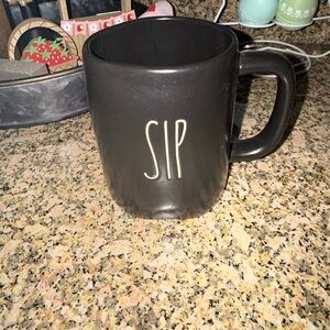 Rae Dunn “SIP” Black Mug – Farmhouse Coffee Mug